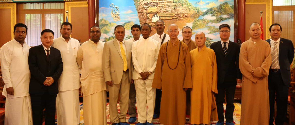 MINISTER OF BUDDHIST AFFAIRS PAY HOMAGE TO BUDDHA  RELICS IN CHINA