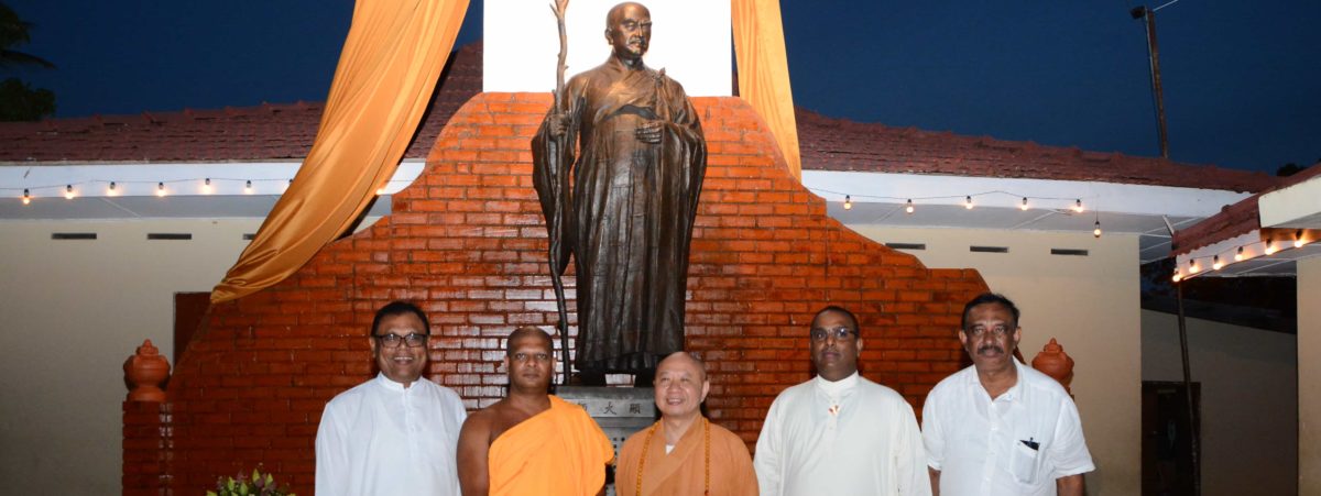 Opening of Fa Xian Statue